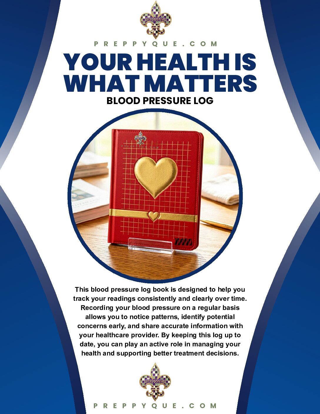 BLOOD PRESSURE LOG - Image 4