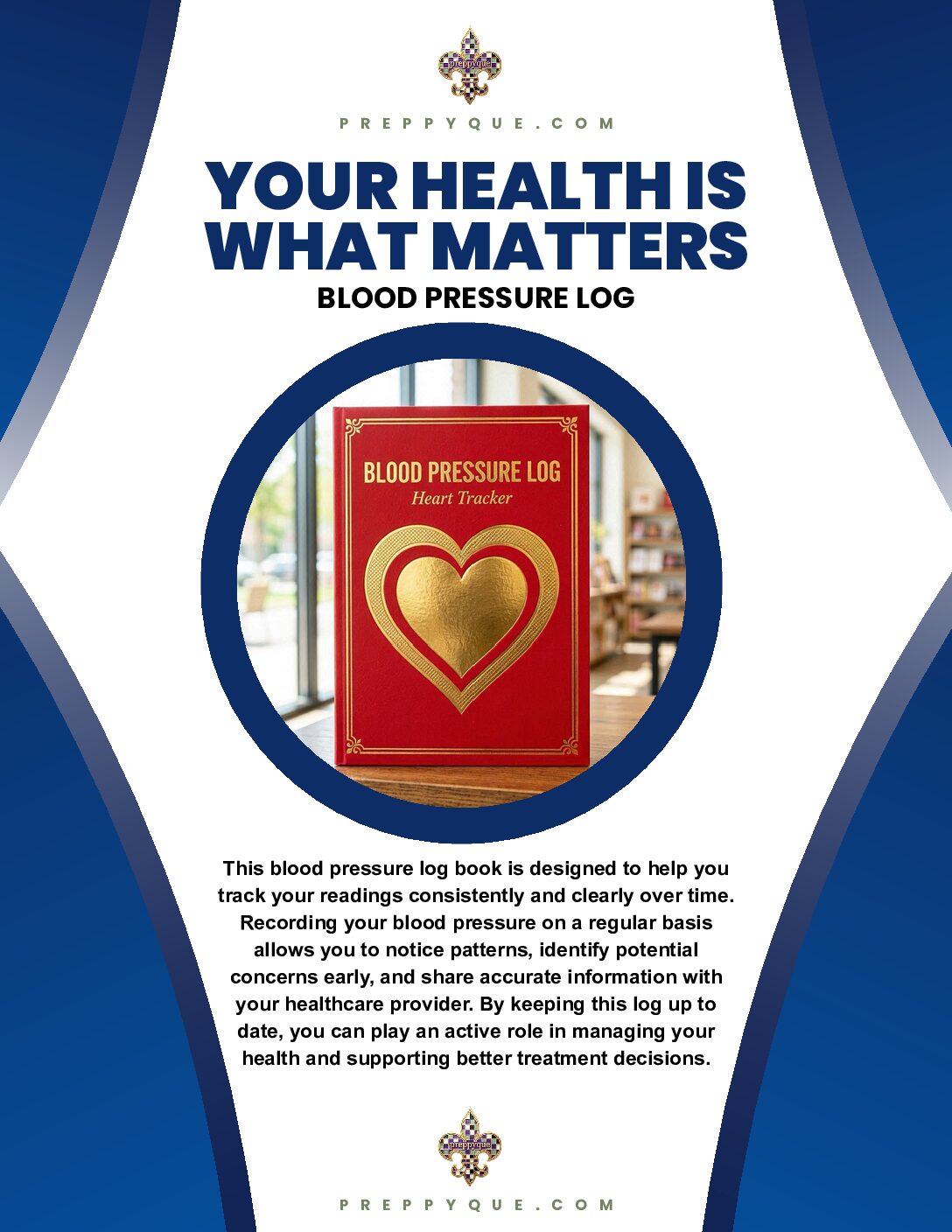BLOOD PRESSURE LOG - Image 3