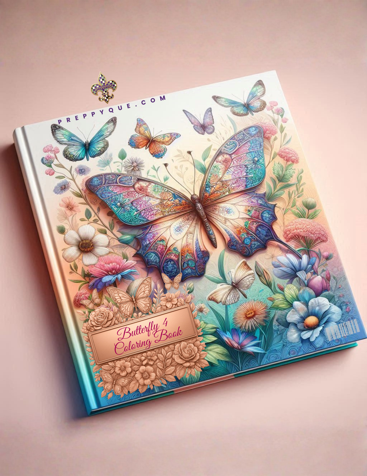 BUTTERFLY COLORING BOOK