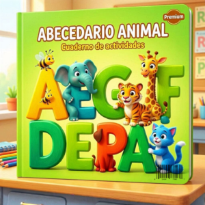 SPANISH ALPHABET ANIMAL WORKBOOK