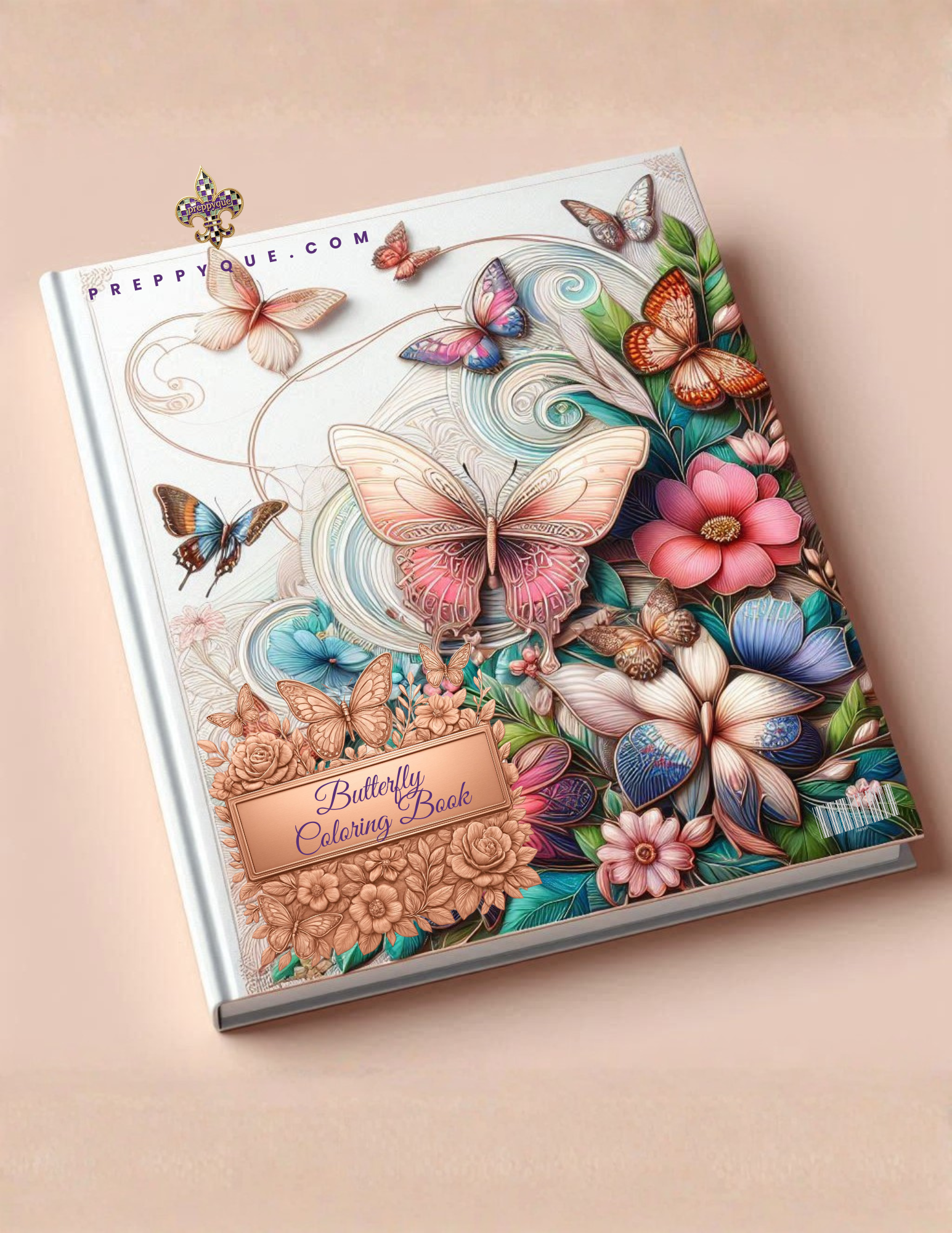 BUTTERFLY COLORING BOOK