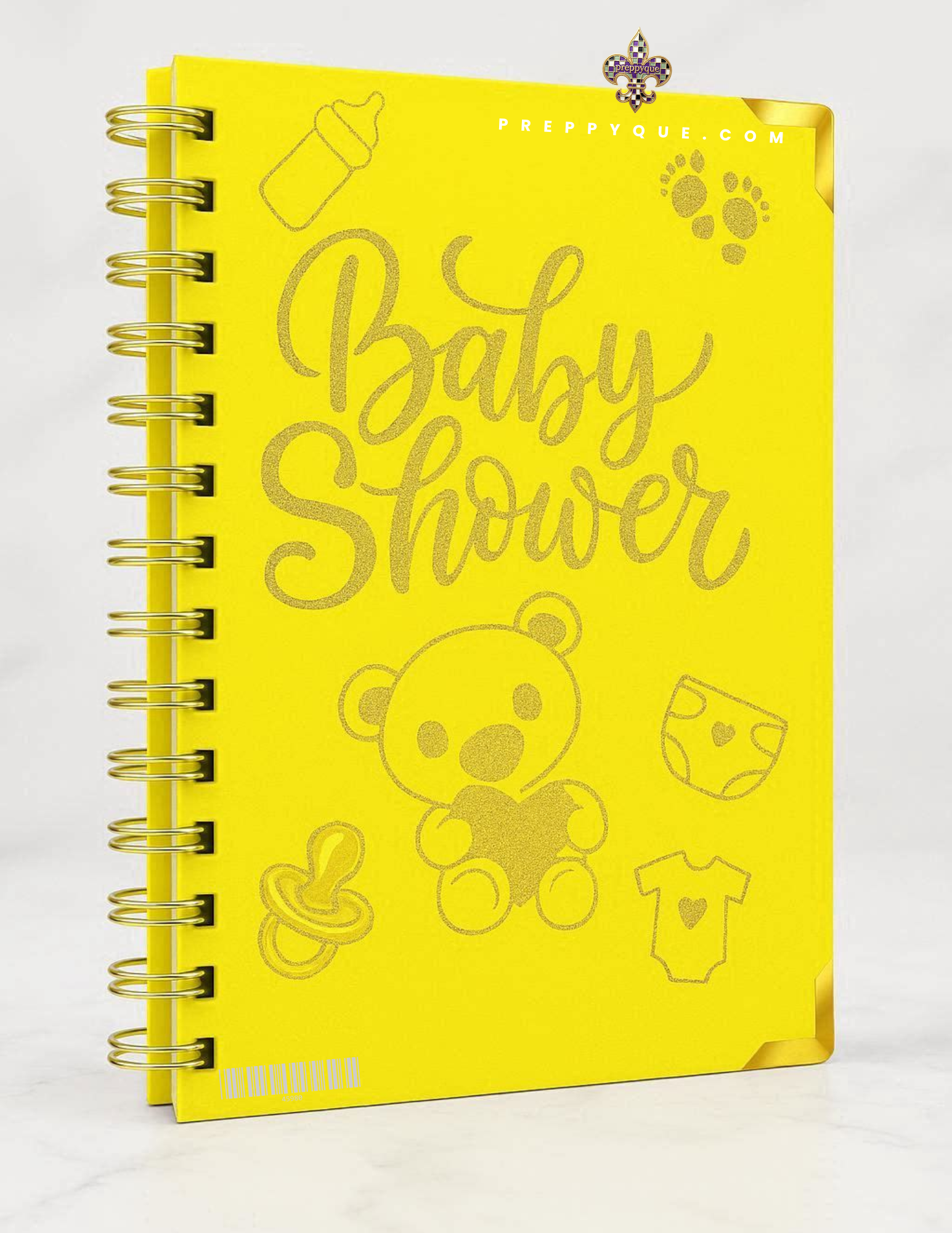YELLOW AND GOLD BABY SHOWER