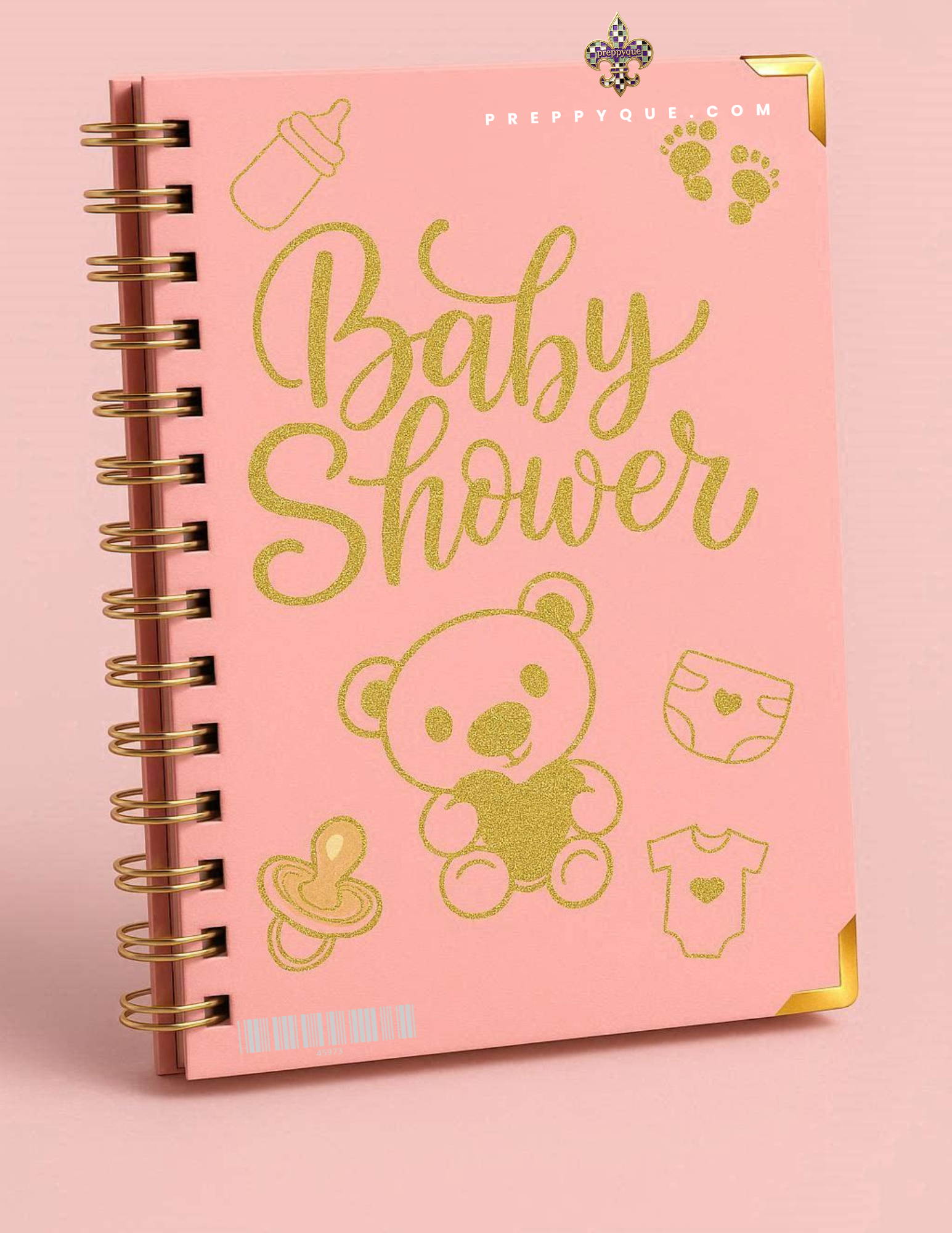 SOFT PINK AND GOLD BABY SHOWER