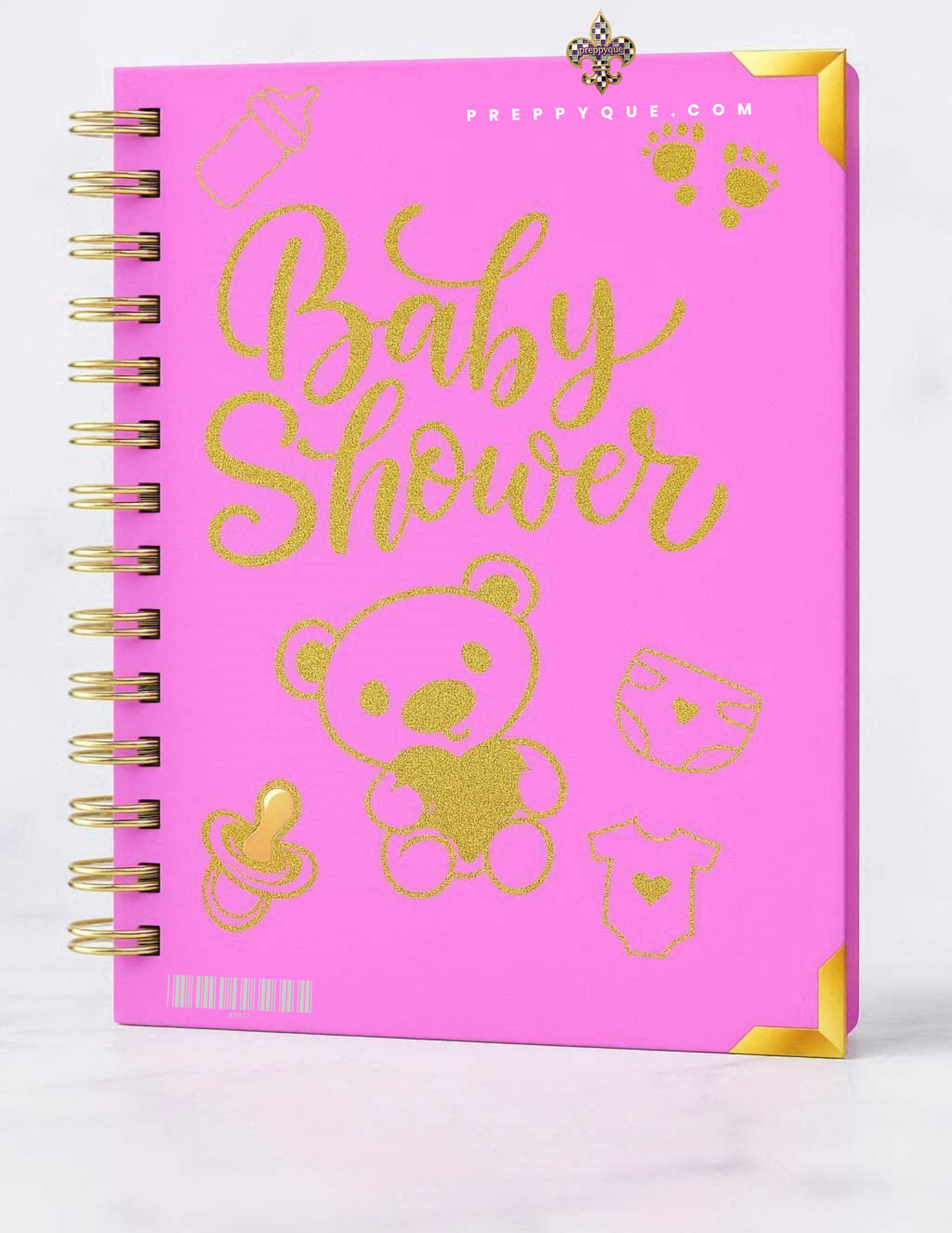 LIGHT PINK AND GOLD BABY SHOWER