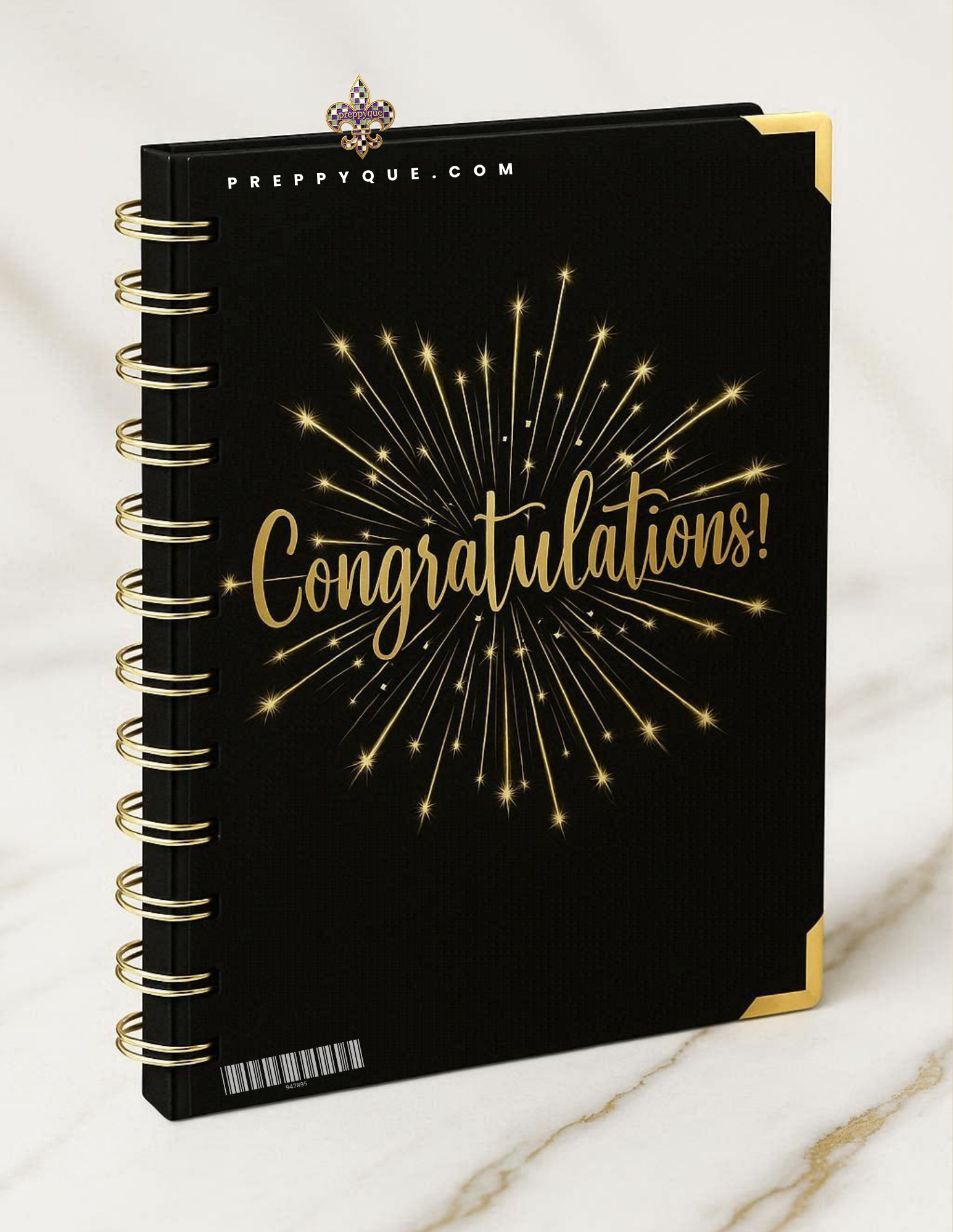 BLACK AND GOLD CONGRATULATIONS