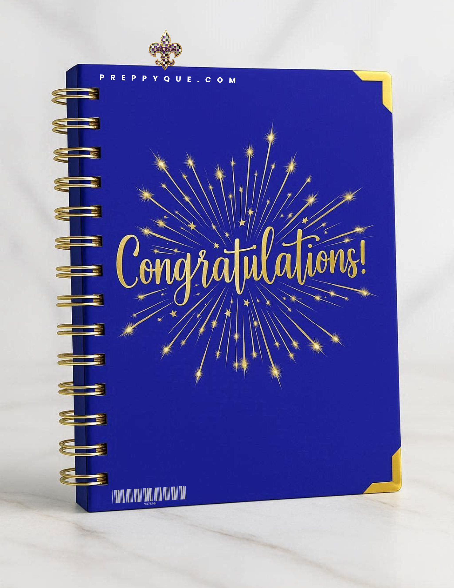 BLUE AND GOLD CONGRATULATIONS