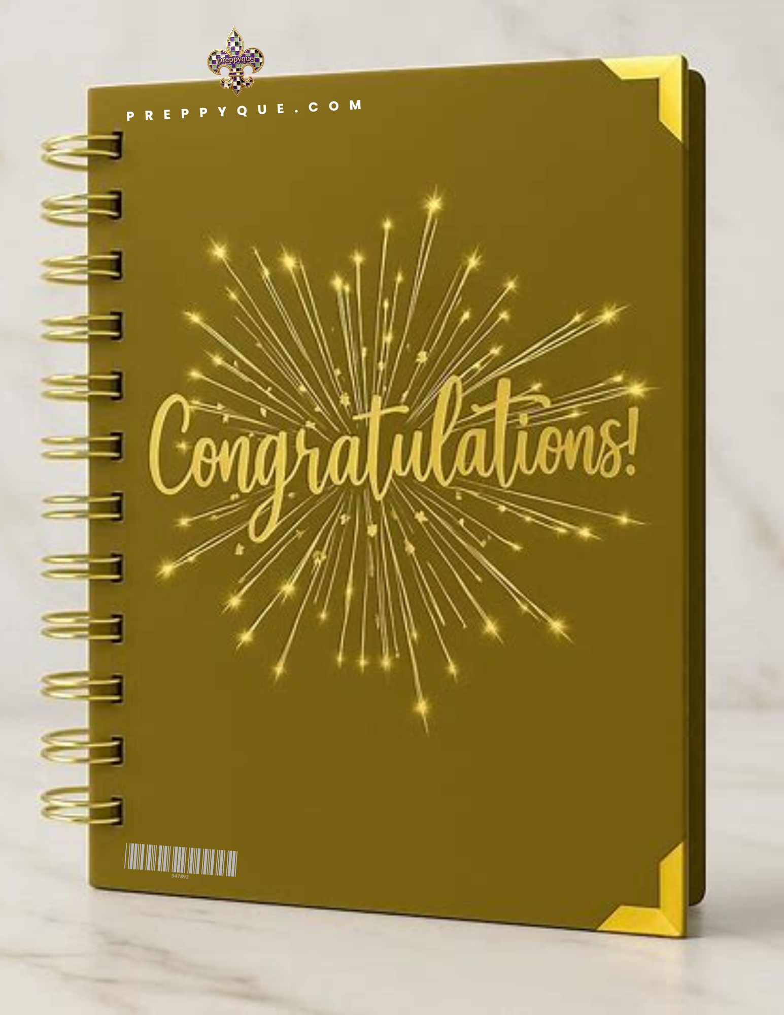 OLIVE AND GOLD CONGRATULATIONS