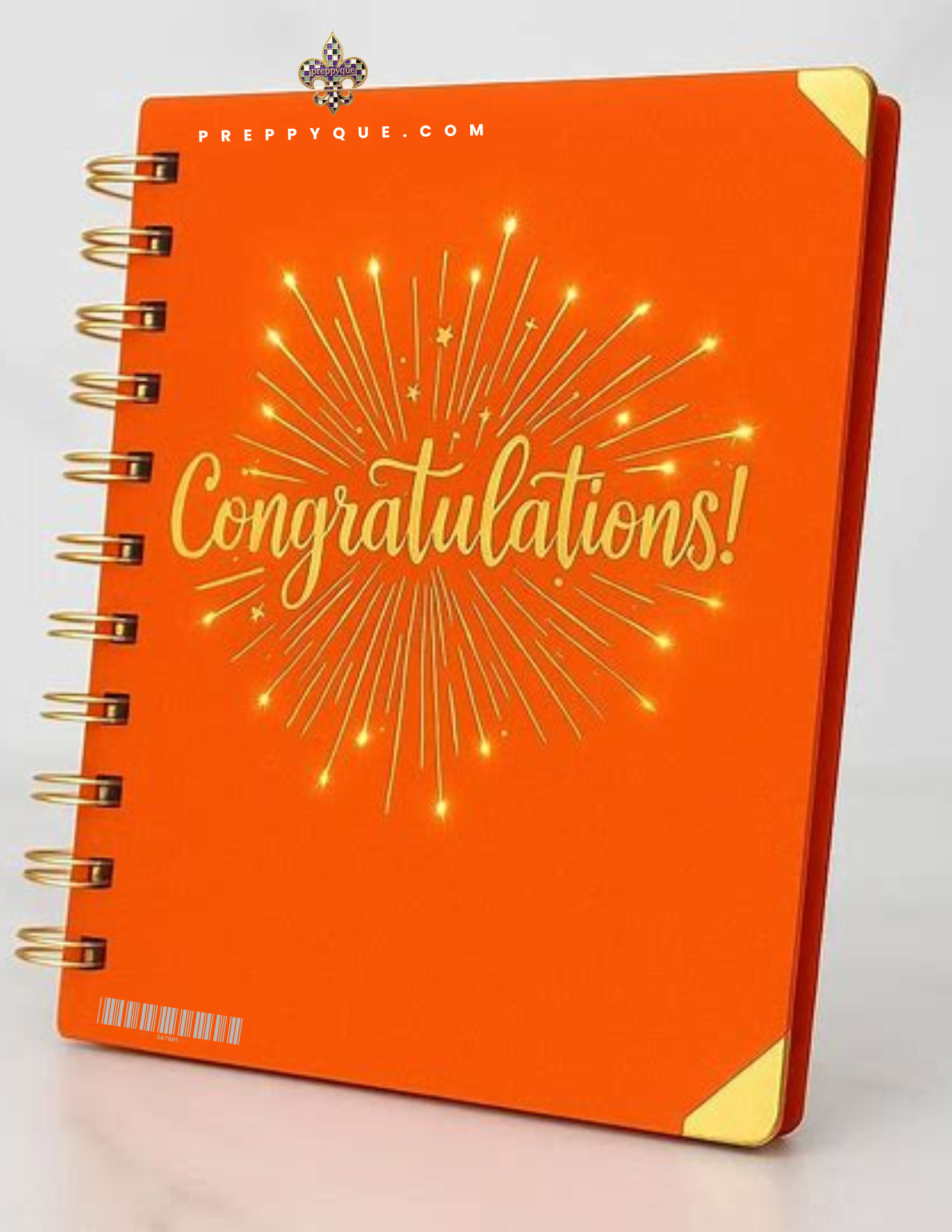 ORANGE AND GOLD CONGRATULATIONS
