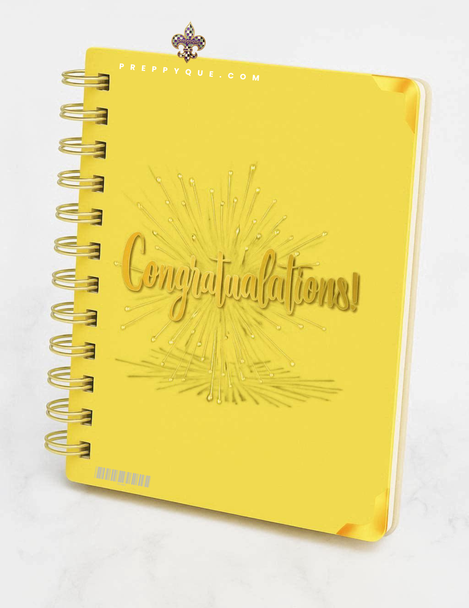 YELLOW AND GOLD CONGRATULATIONS