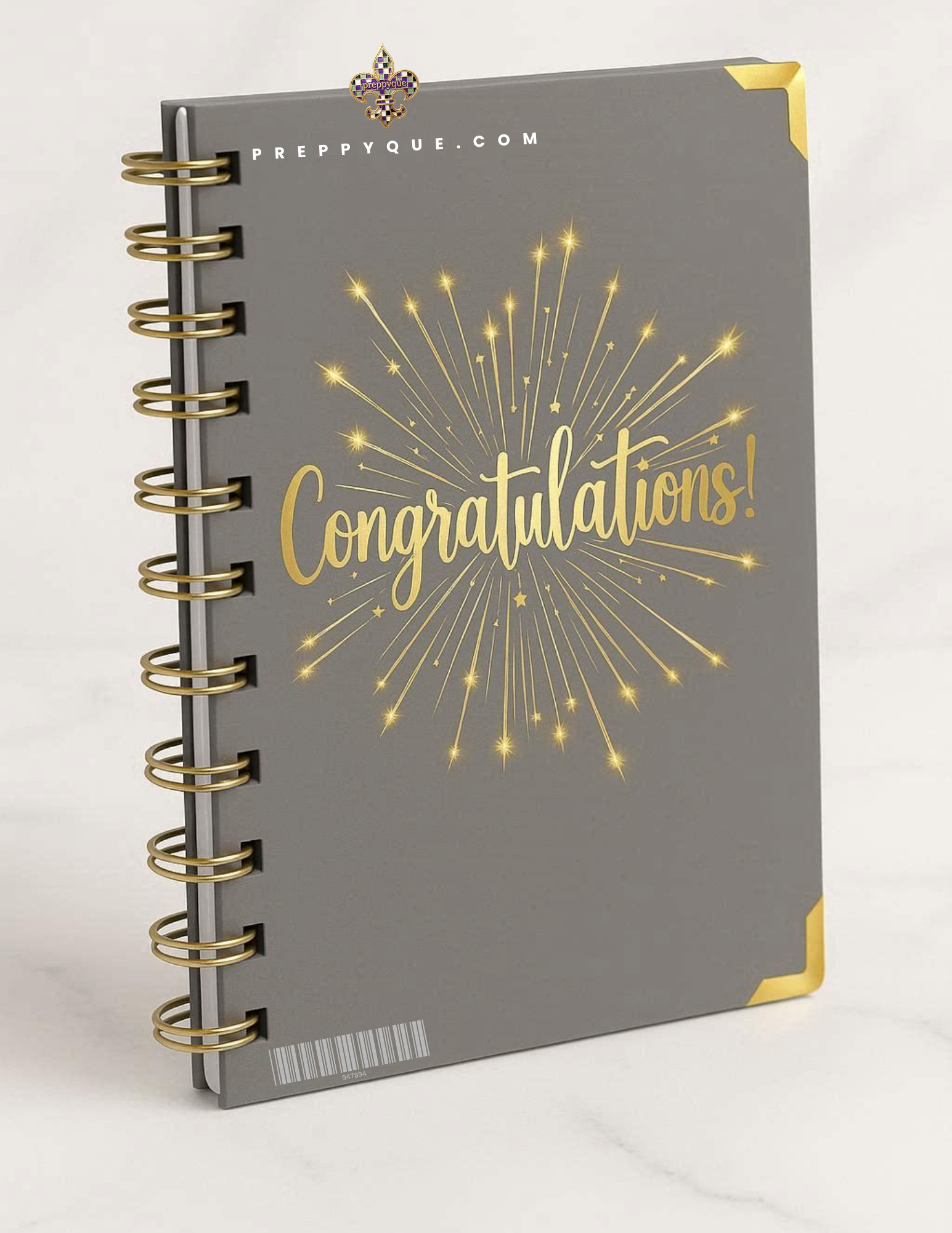 GRAY AND GOLD CONGRATULATIONS