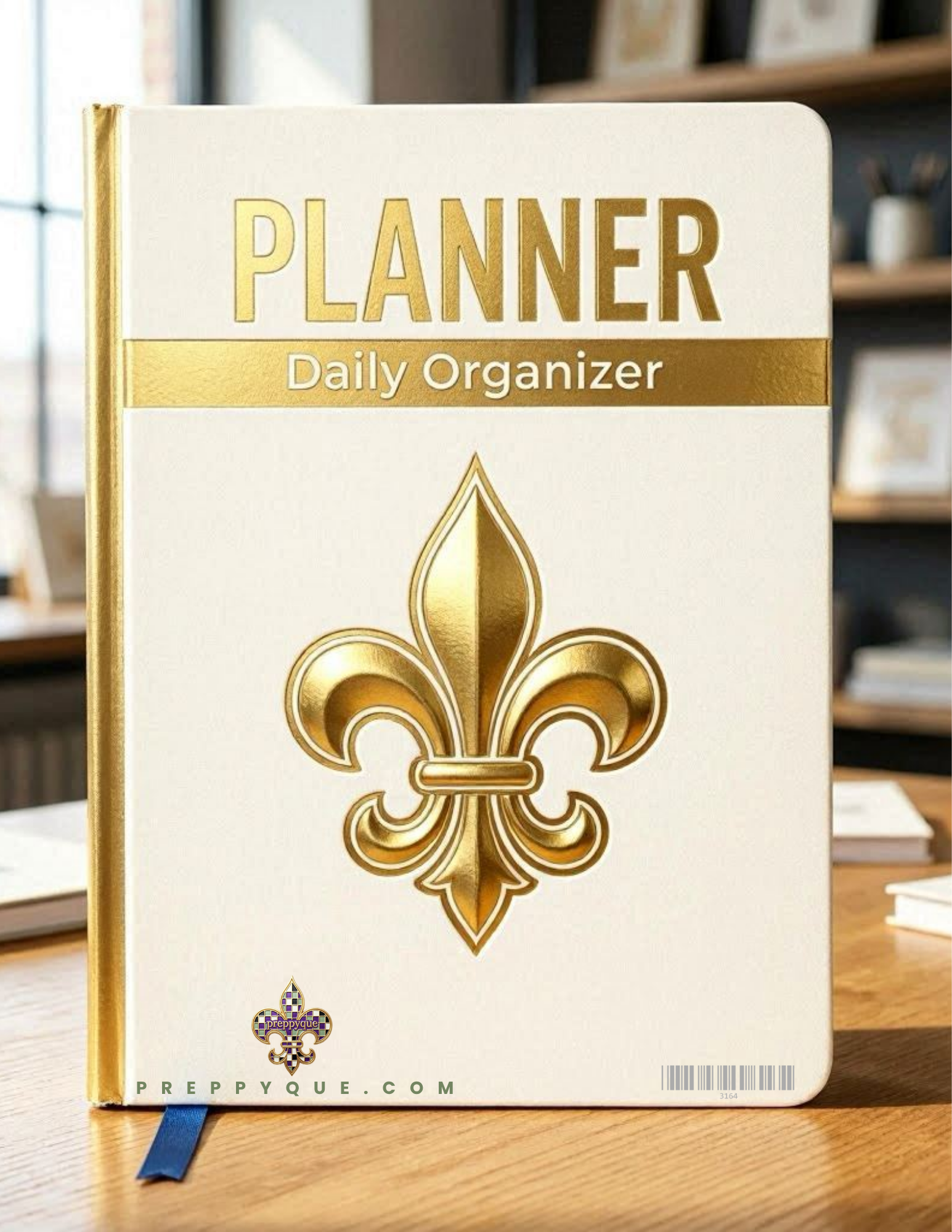 FLEUR DE LIS DAILY PLANNER ORGANIZER