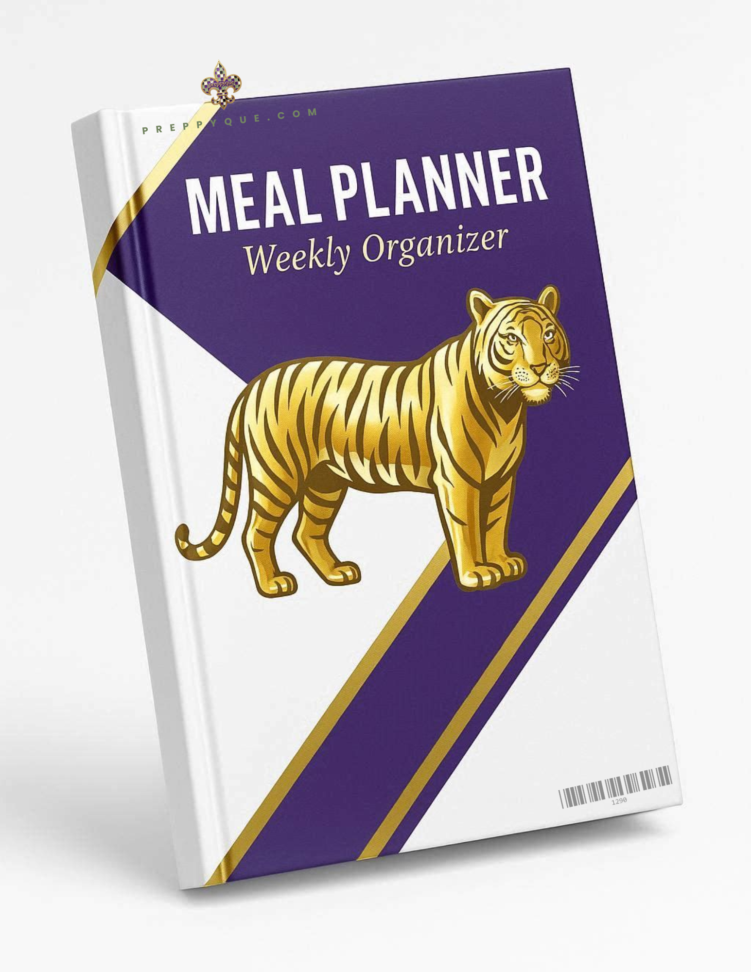 PURPLE AND GOLD TIGER MEAL PLANNER