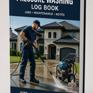 PRESSURE WASHING LOG BOOK