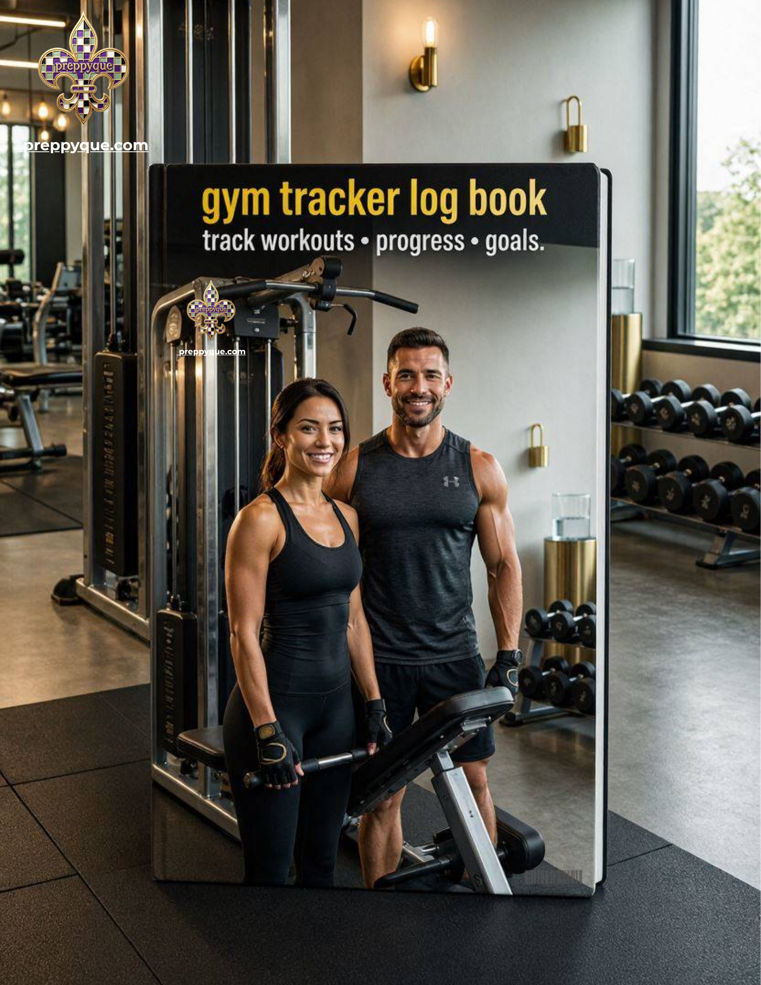 GYM TRACKER LOG BOOK
