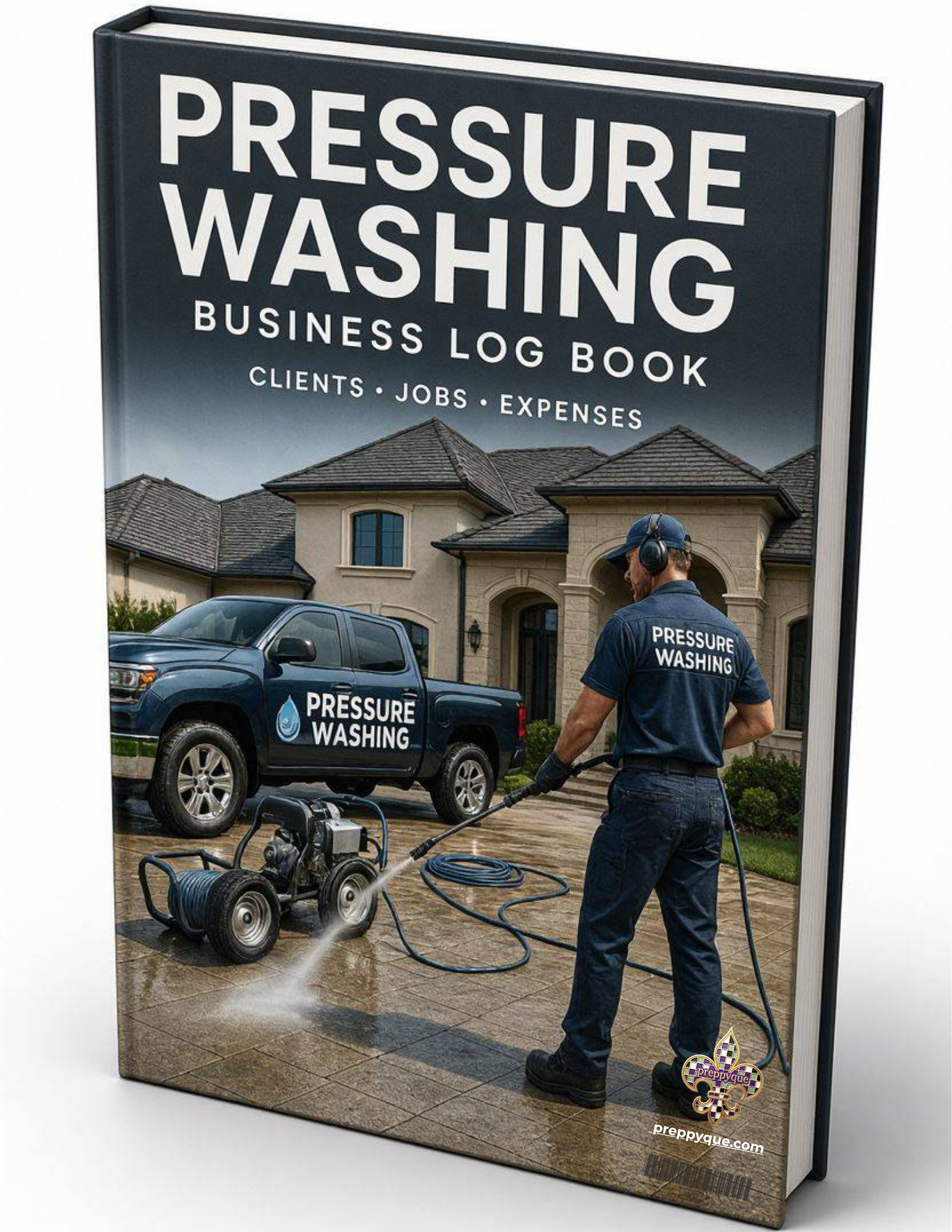 PRESSURE WASHING BUSINESS LOG BOOK