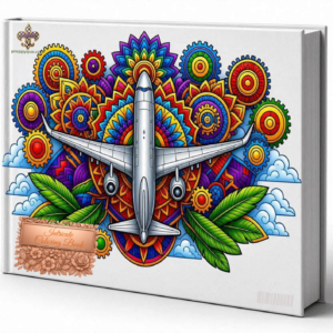 AIRPLANE COLORING BOOK