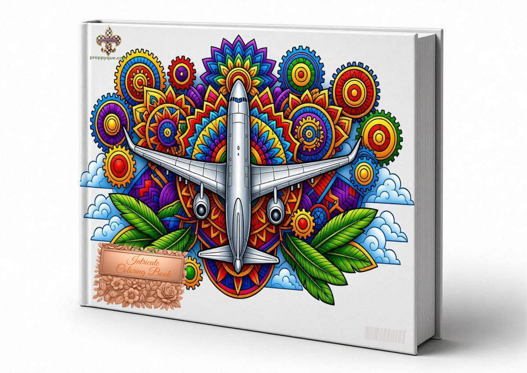 AIRPLANE COLORING BOOK