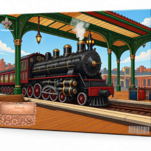 TRAIN COLORING BOOK